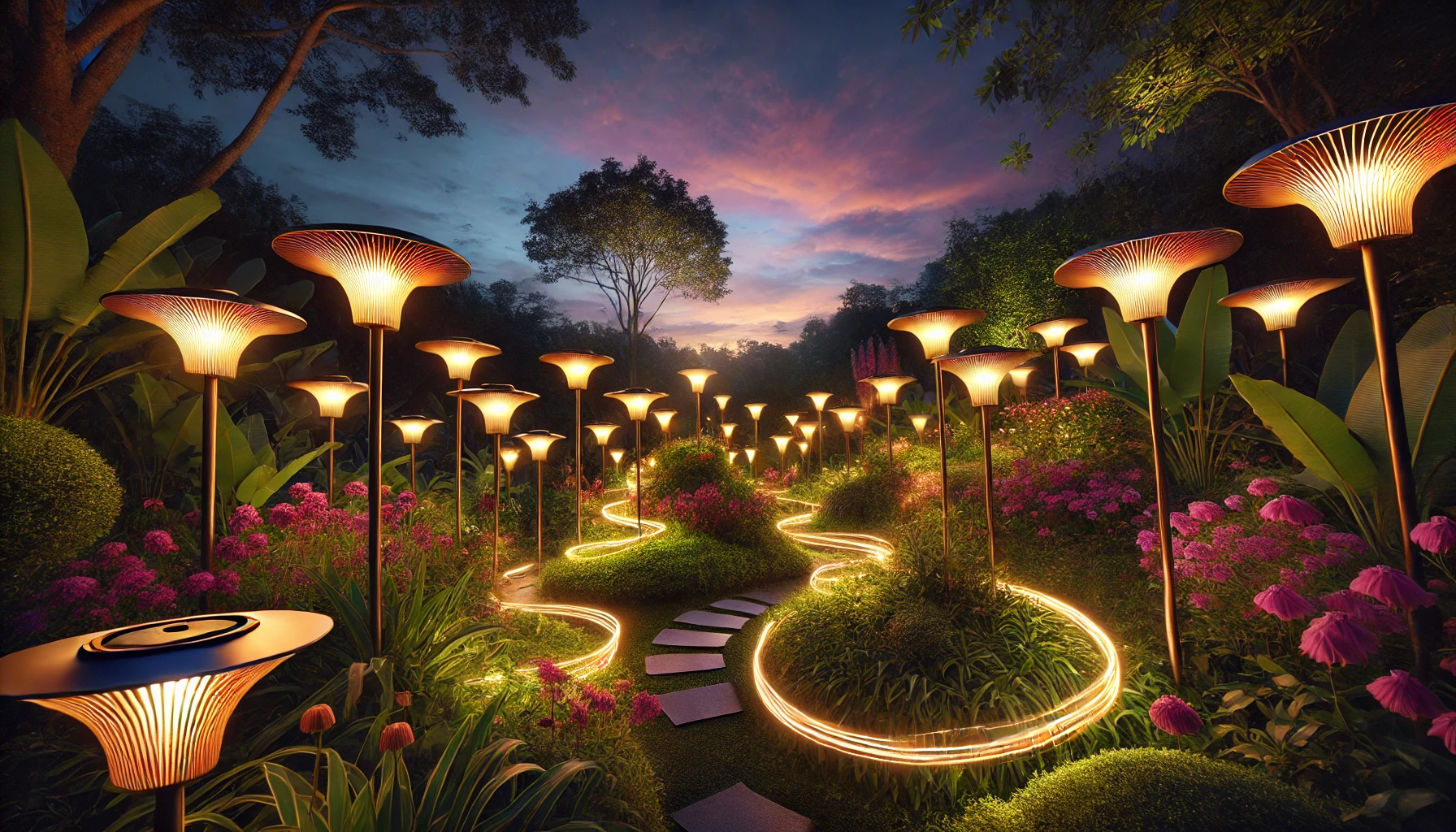 Enchanting Solar Garden Lights to Illuminate Your Outdoors