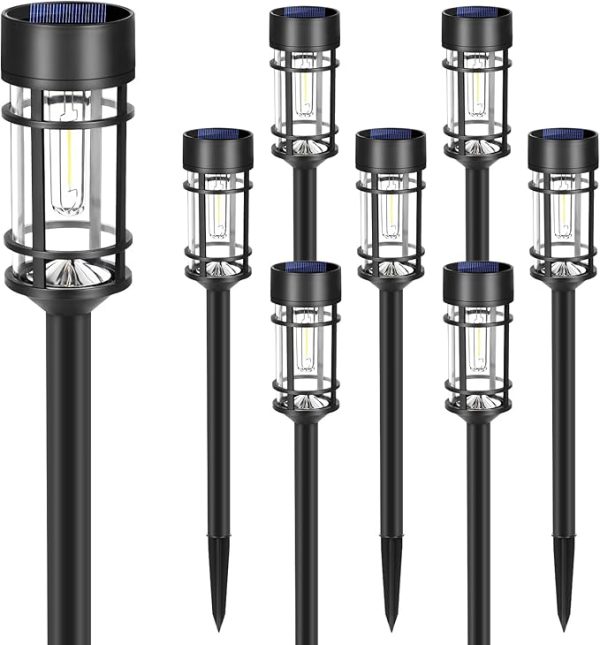 Glass Solar Garden Lights for Landscape Decor 1