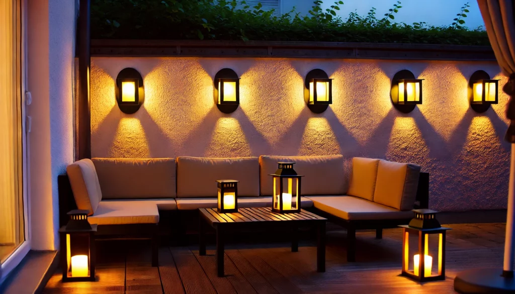 Lanterns Creating a Cozy Backyard Seating Nook - 03