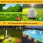 Outdoor Solar Globe Lights With Cracked Glass Orbs 2