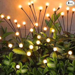 Swaying Solar Garden Lights for Outdoor Beauty